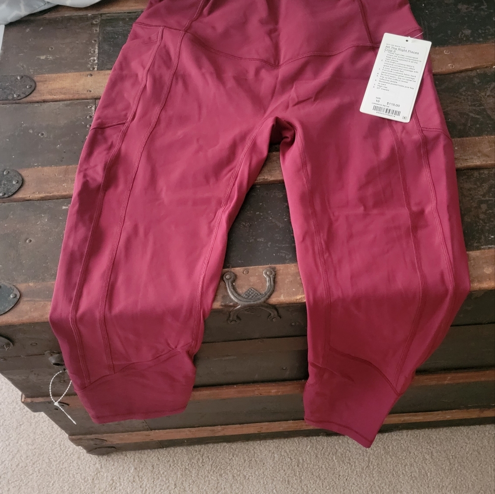 New lululemon all the right places crop 2